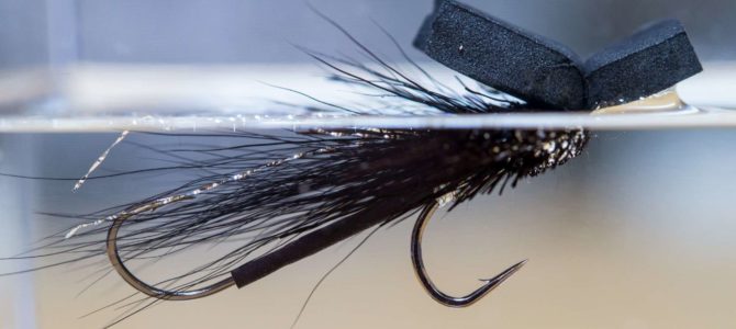 Sea trout night-time fly fishing – Surface lure fly pattern
